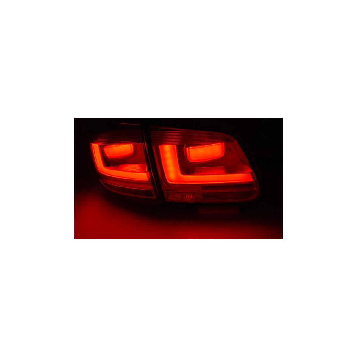 LAMPY VW TIGUAN 07-07.11 RED LED BAR