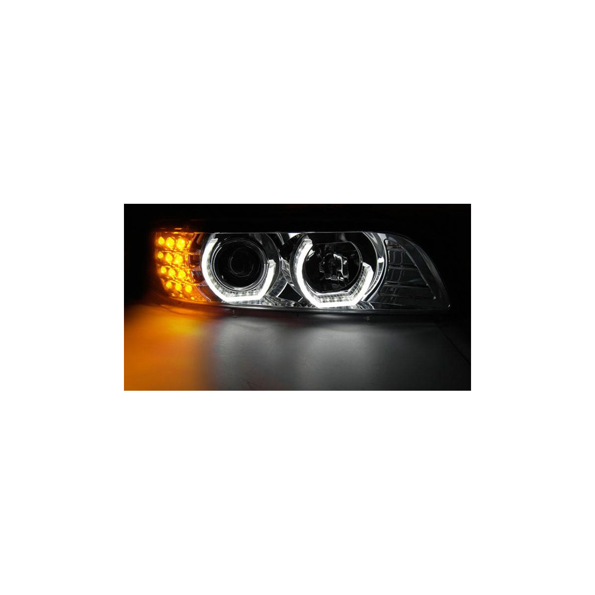 LAMPY BMW E39 09.95-06.03 DAYLIGHT CHROME