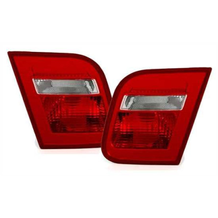 LAMPY TYLNE DIODOWE BMW E46 01-05 RED WHITE