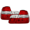LAMPY TYLNE RED CRYSTAL BMW E46 98-01