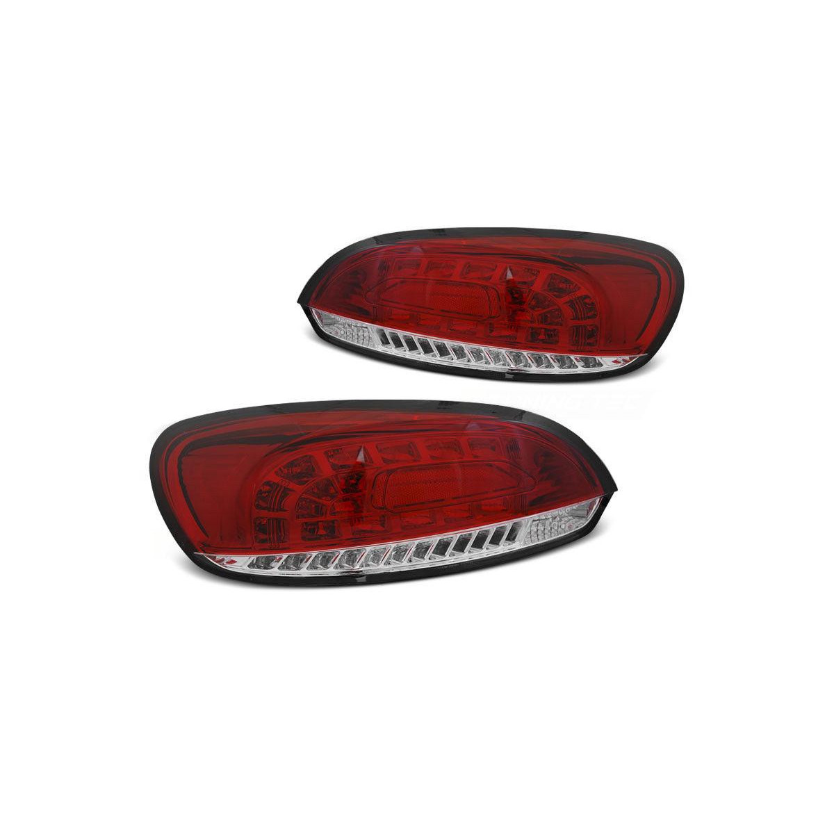 LAMPY TYLNE LED VW SCIROCCO 08-4/14 RED WHITE