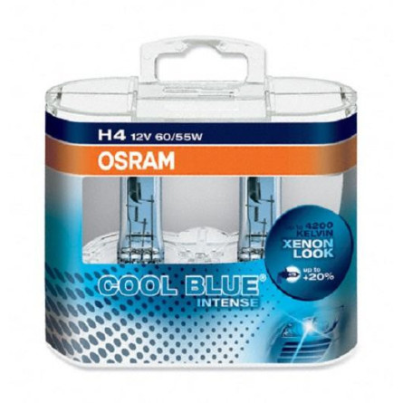 OSRAM COOL BLUE INTENSE H4 12V 60/55W DOU