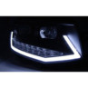 LAMPY VW T6 15- BLACK TUBE LIGHT LED DRL