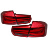 LAMPY LED BMW F30 11-14 LOOK LCI RED WHITE