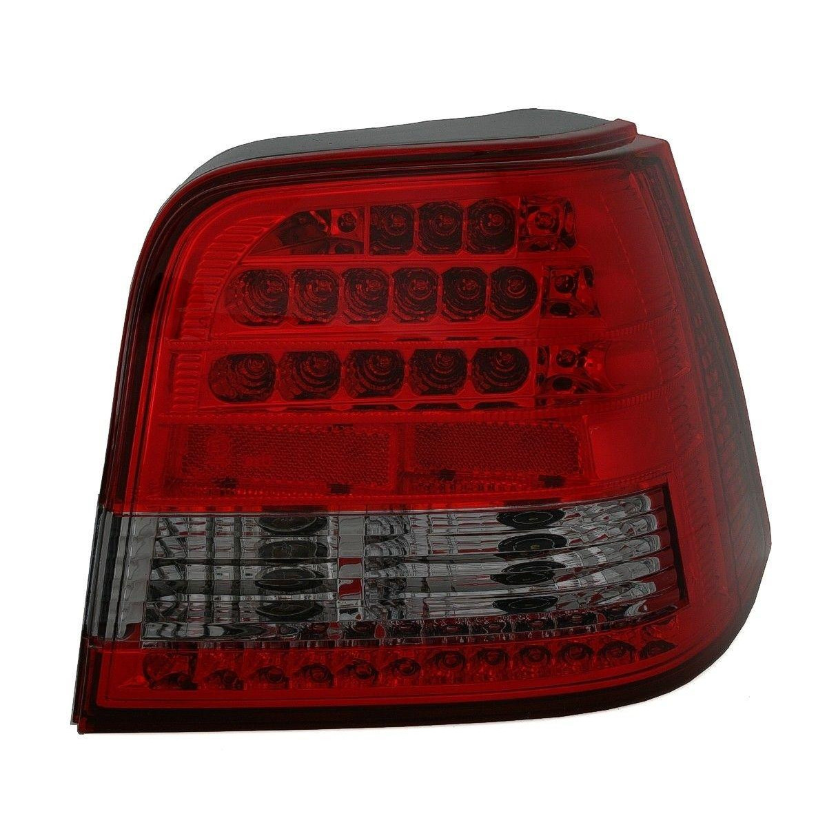 LAMPY LED VW GOLF IV 98-04 RED SMOKE