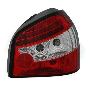 LAMPY TYLNE DIODOWE AUDI A3 96-03 RED WHITE LED