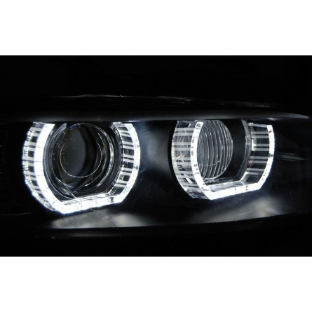 LAMPY P. BMW E92/E93 06-10 AE LED BLACK AFS HID