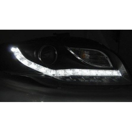 LAMPY AUDI A4 B7 11.04-03.08 DAYLIGHT LED IND. BLK
