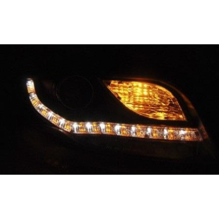 LAMPY AUDI A4 B7 11.04-03.08 DAYLIGHT LED IND. BLK