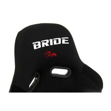 Fotel sportowy GTR Welur Bride Black