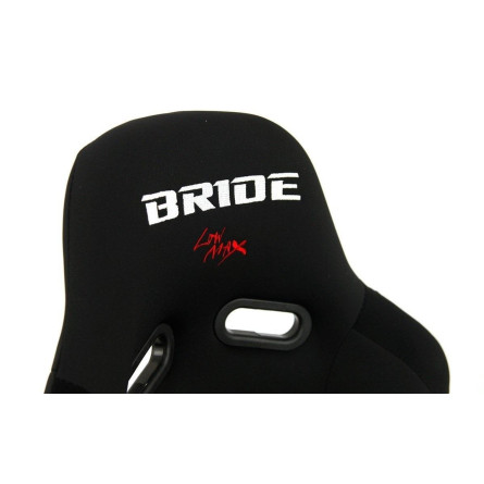 Fotel sportowy GTR Medium Welur Bride Black