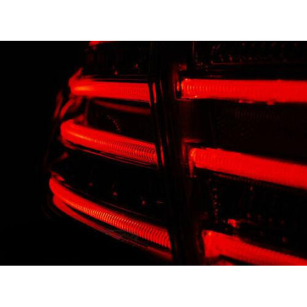 L. MERCEDES W212 E-KLASA 13-16 SEQ RED WHITE LED