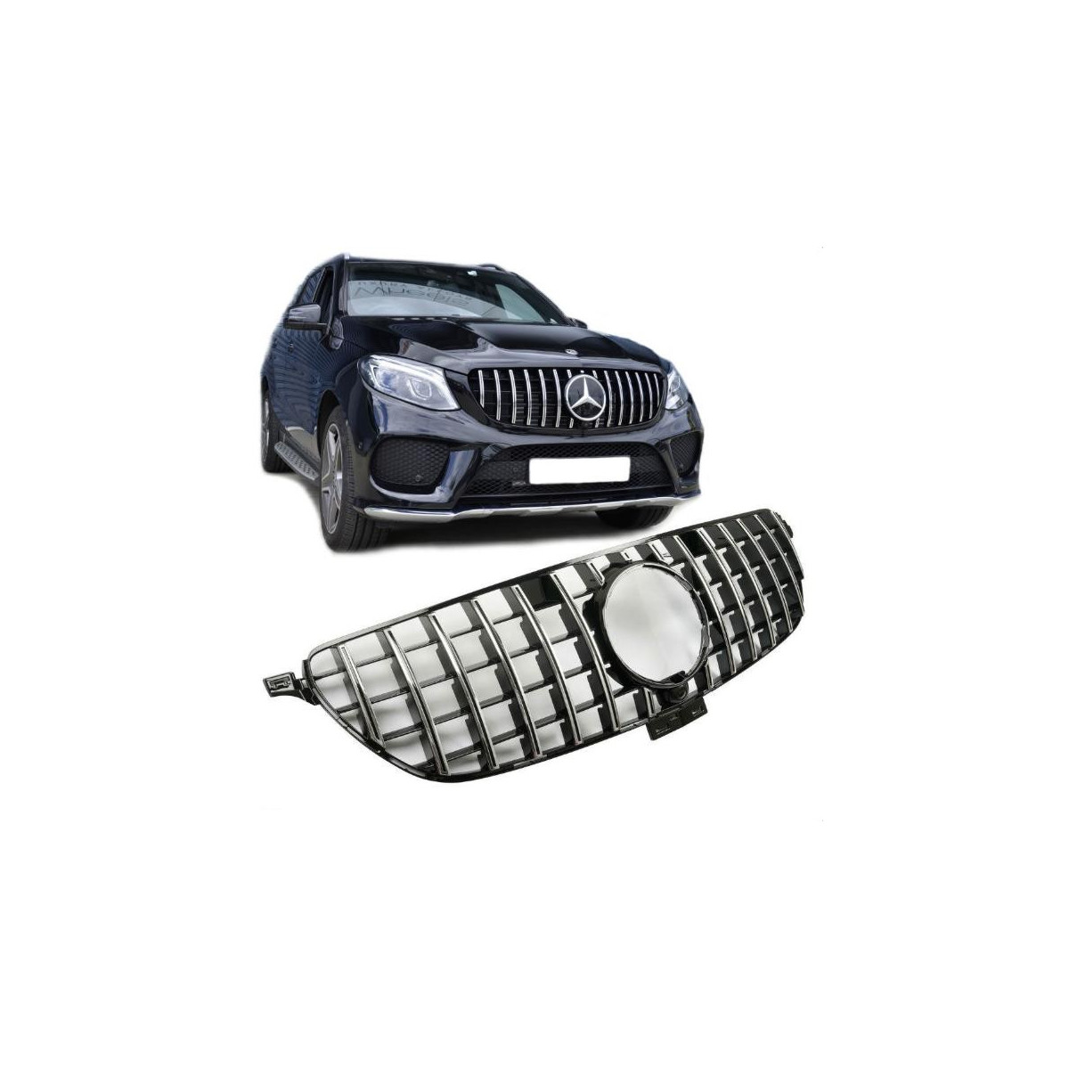 GRILL MERCEDES C292 GLE COUPE PANAMERICANA BC AMG