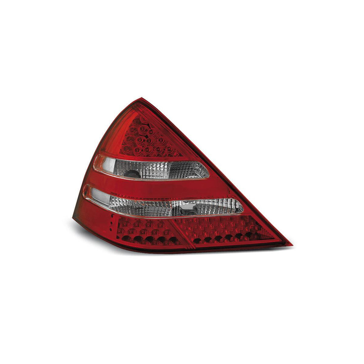 LAMPY TYLNE MERCEDES R170 SLK RED WHITE LED