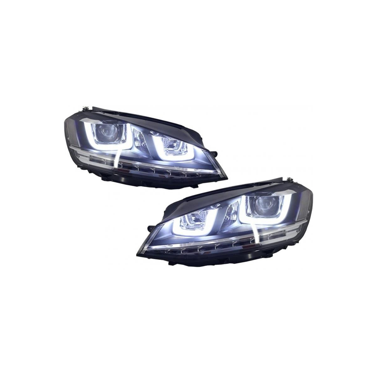 LAMPY PRZEDNIE VW GOLF 7 (2012-2017) LED DRL R-LIN
