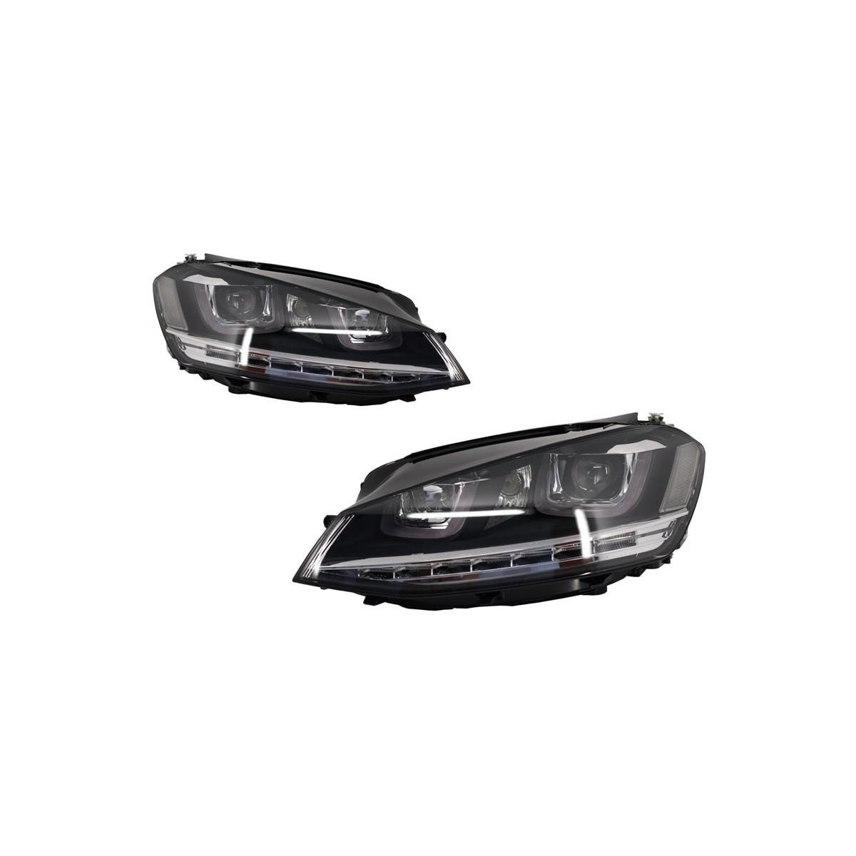 LAMPY PRZEDNIE VW GOLF 7 12-17 LED DRL R-LINE DYN