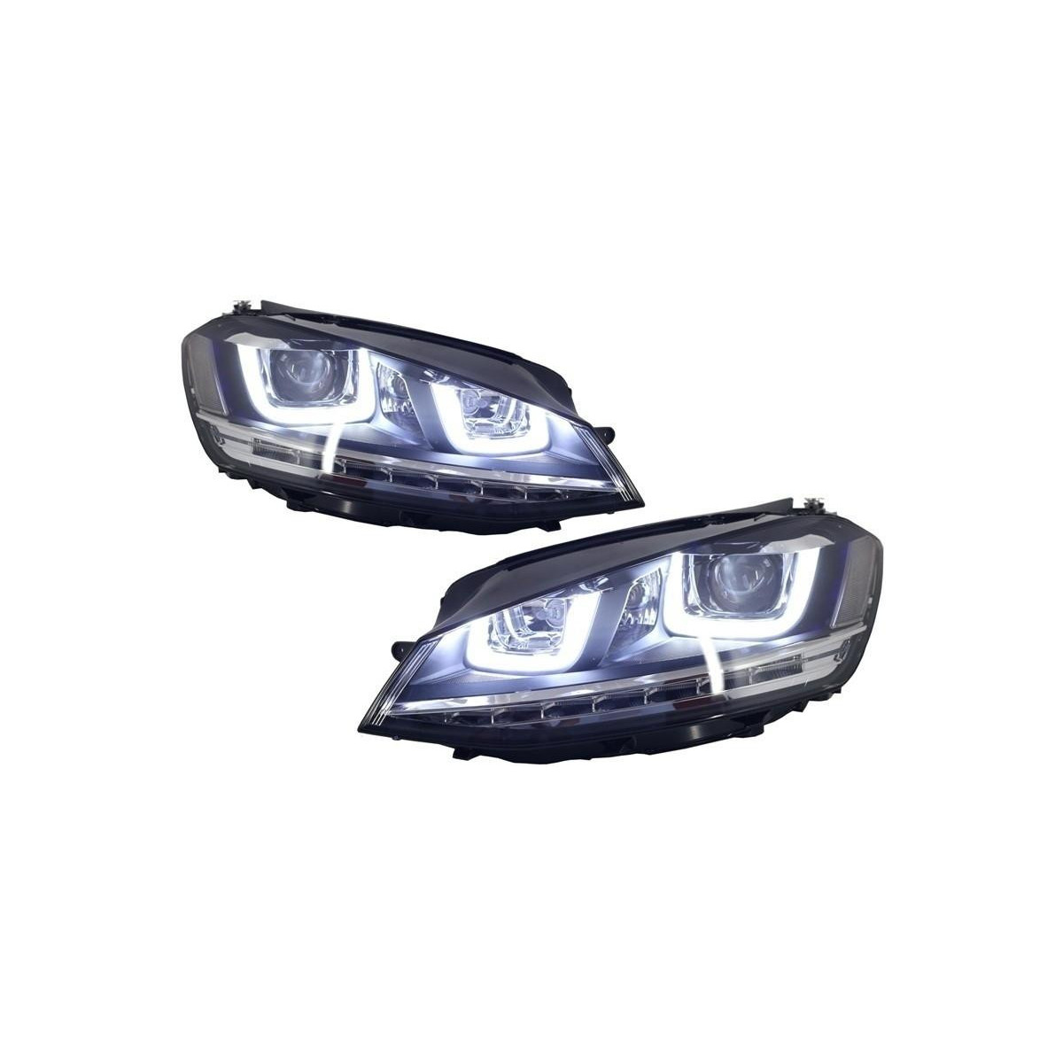 LAMPY PRZEDNIE VW GOLF 7 12-17 LED DRL R-LINE DYN