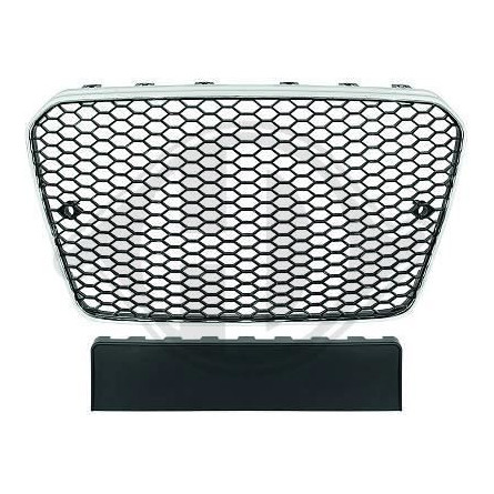 GRILL AUDI A5 12-16 LOOK RS5 CHROM-BLACK