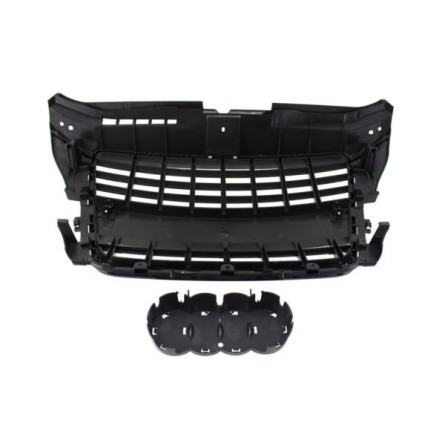 GRILL AUDI A3 08-12 S8 LOOK GLOSSY BLACK PDC