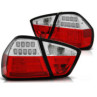 LAMPY BMW E90 03.05-08.08 RED WHITE LED BAR