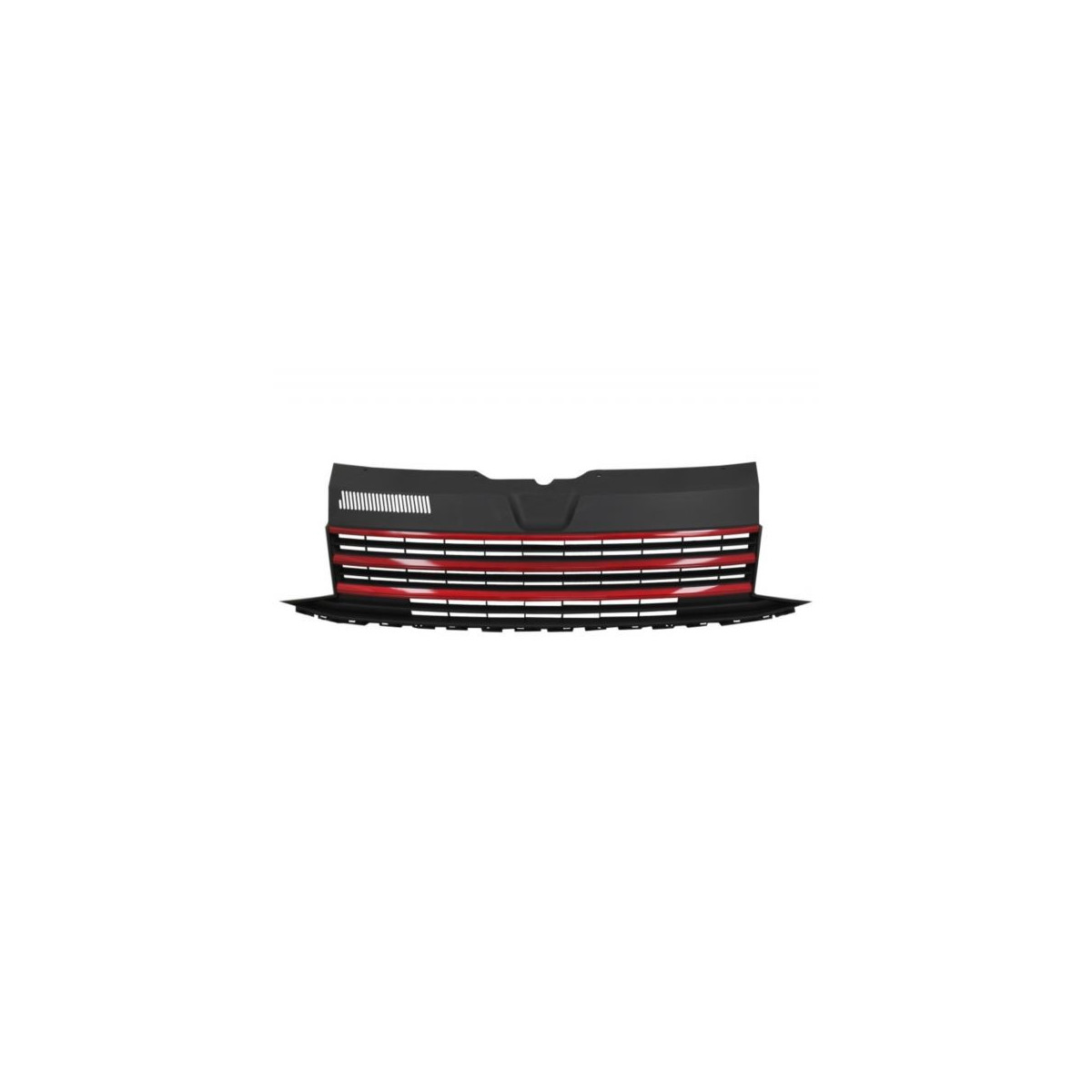 GRILL GRILLE BLACK RED fits VW T6 15-19