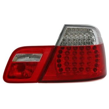 LAMPY TYLNE LED BMW E46 99-03 COUPE RED WHITE