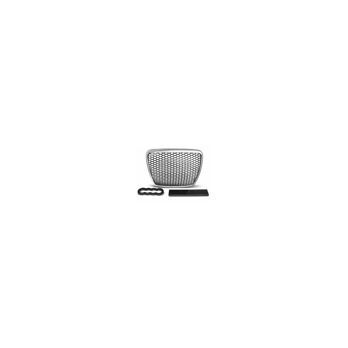 GRILL AUDI A6 C6 09-11 SILVER RS-STYLE
