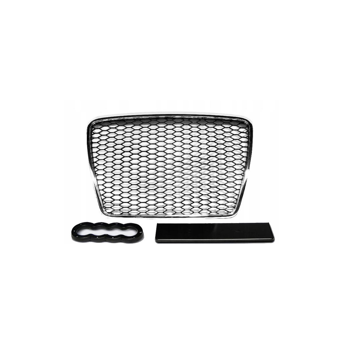 GRILL AUDI A6 C6 09-11 CHROME RS-STYLE
