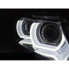 LAMPY BMW E90 E91 08-11 DRL CHROME XENON LED D1S