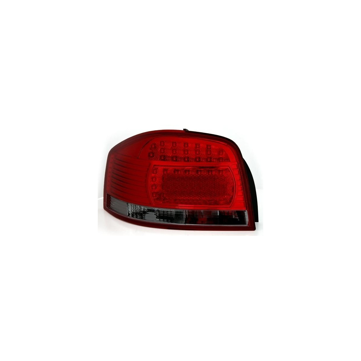 LAMPY TYLNE LED AUDI A3 8P 9/03- RED WHITE