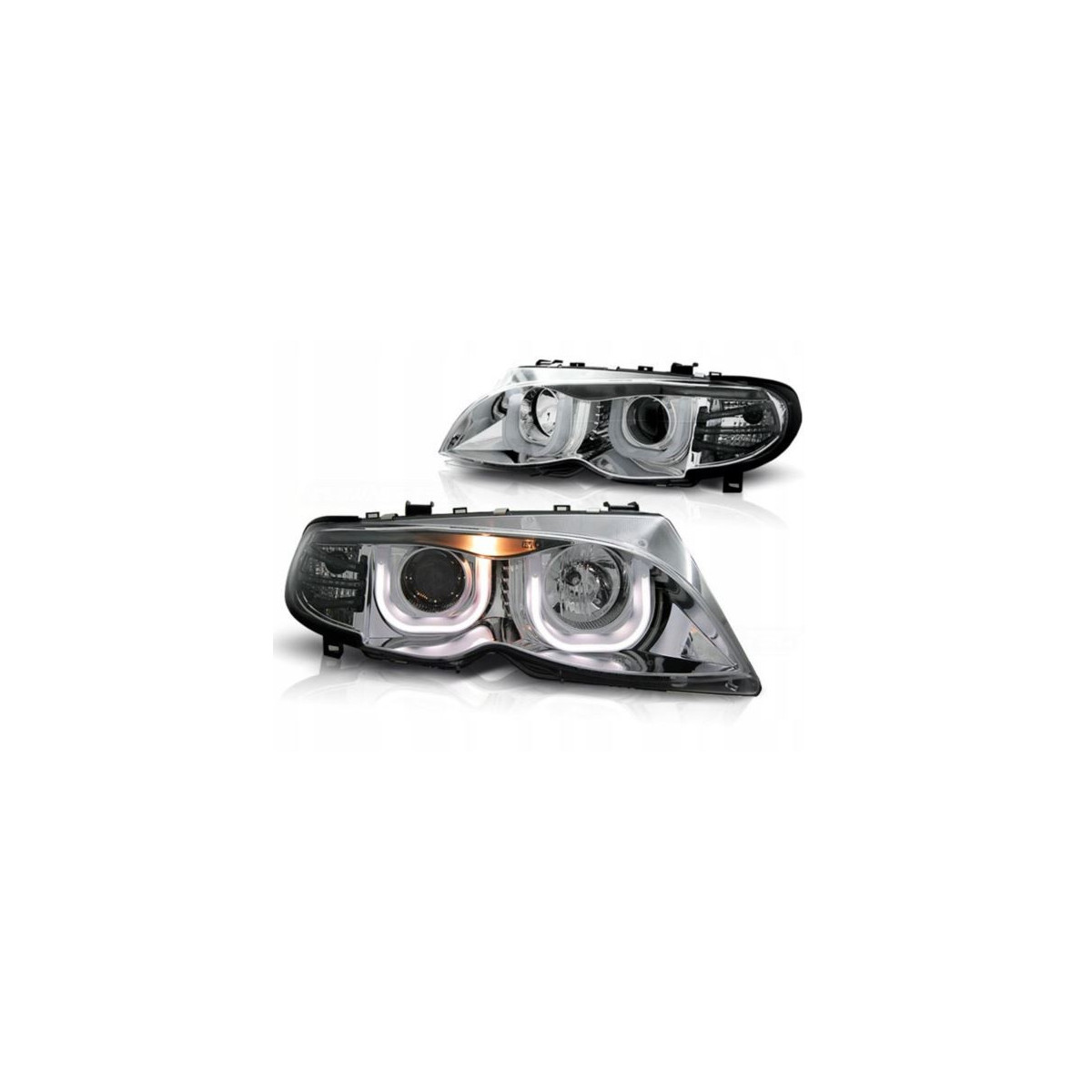 LAMPY BMW E46 09.01-03.05 S/T CHROME 3D