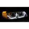 LAMPY PRZEDNIE BMW E90/E91 05-08 3D AE LED CHROME
