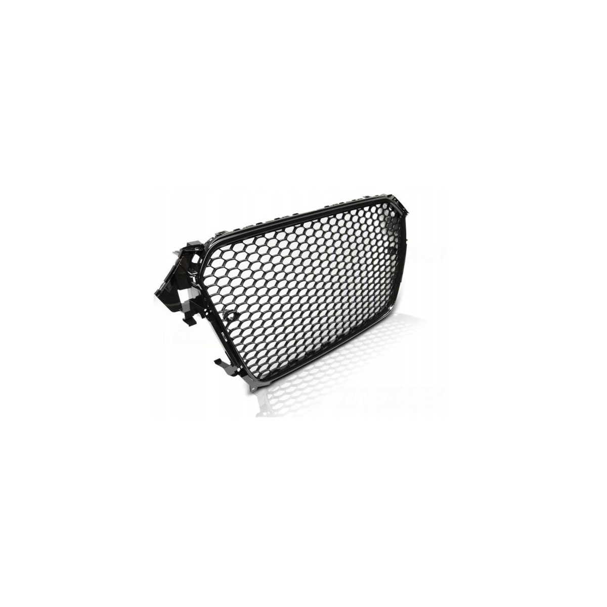 GRILL AUDI A4 B8 RS-TYPE 11-15 GLOSSY BLACK PDC