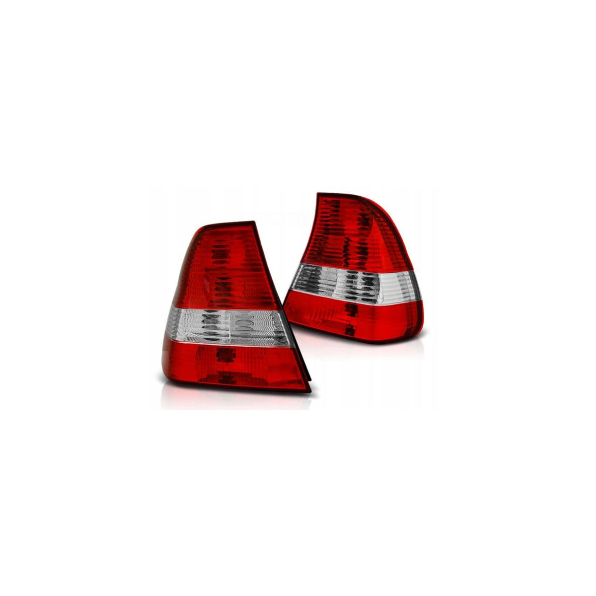 LAMPY TYLNE BMW E46 COMPACT 01-04 RED WHITE