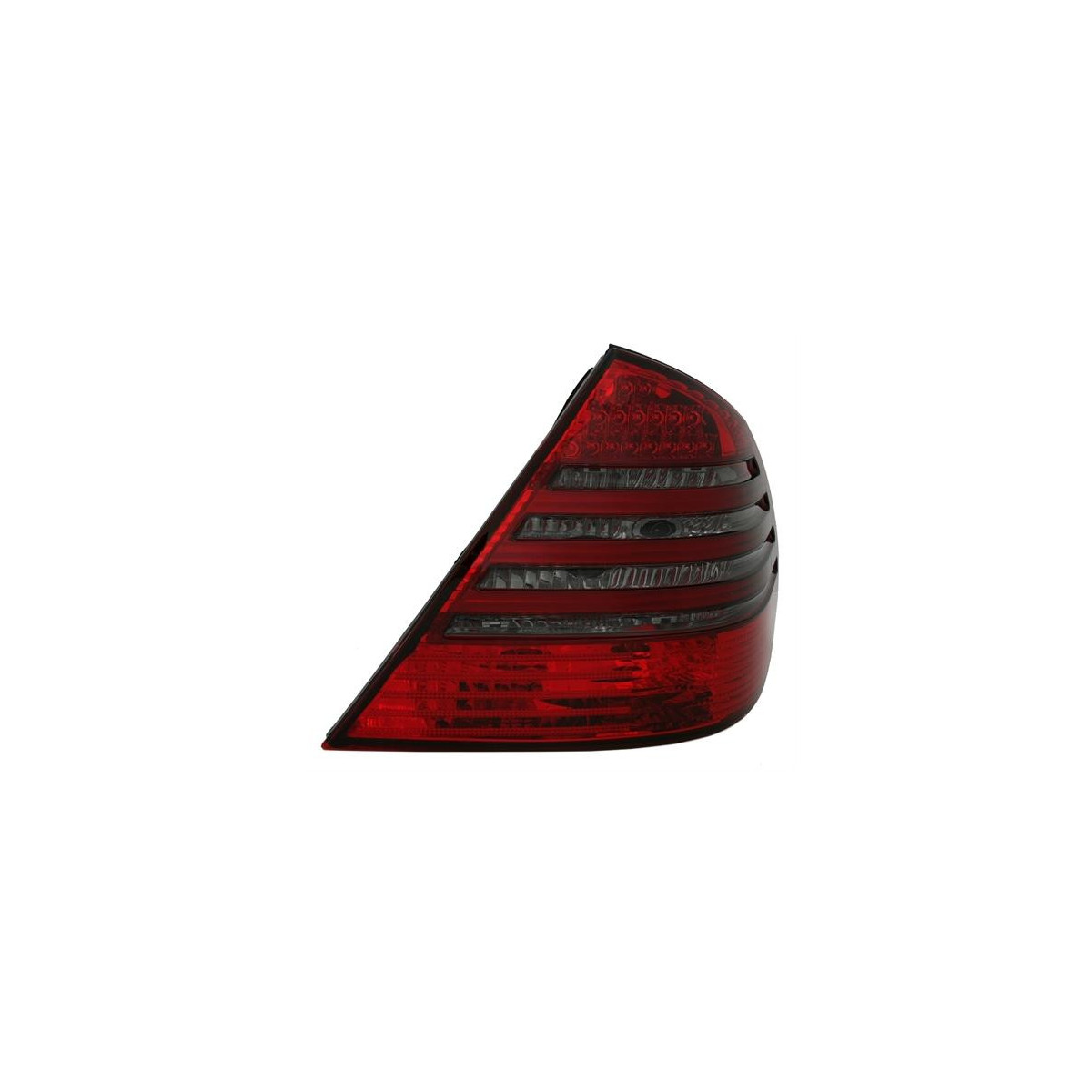 LAMPY TYLNE LED MERDEDES W211 02-06 LIMUZYNEA RED BLACK