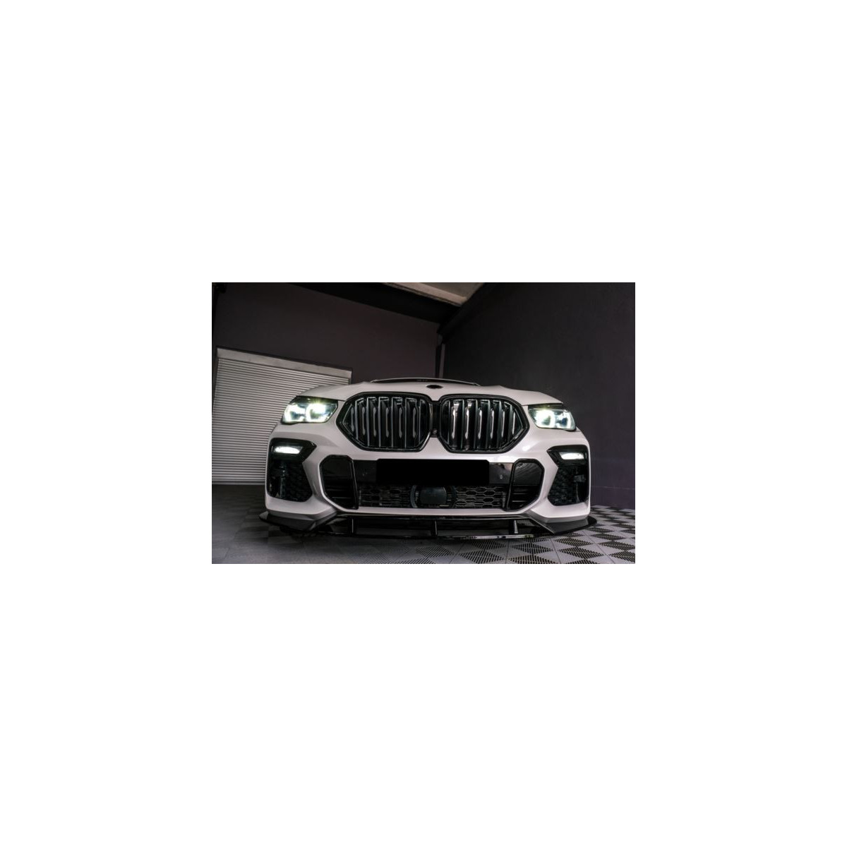 SPOILER ZDERZAKA PRZEDNIE BMW X6 G06 19- GLOSSY B