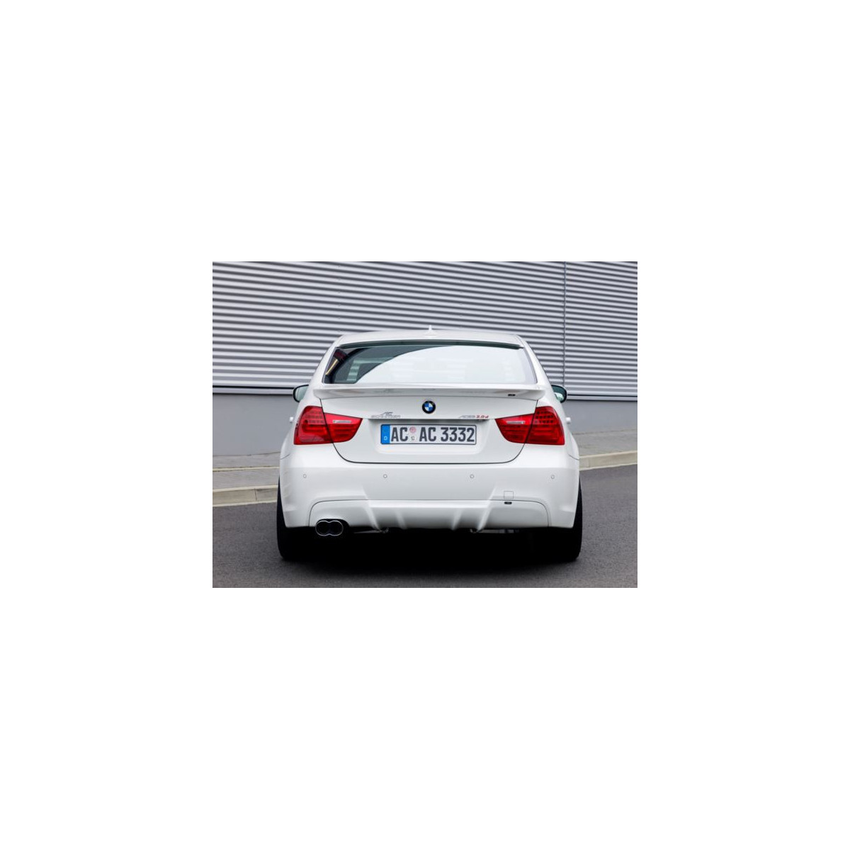 SPOILER BMW E90 05-11 ABS GLOSSY BLACK TYPE AC