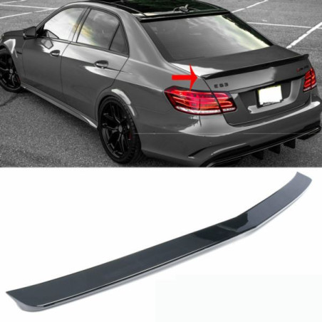 SPOILER MERCEDES W212 09-13 ABS AMG GLOSSY BLACK