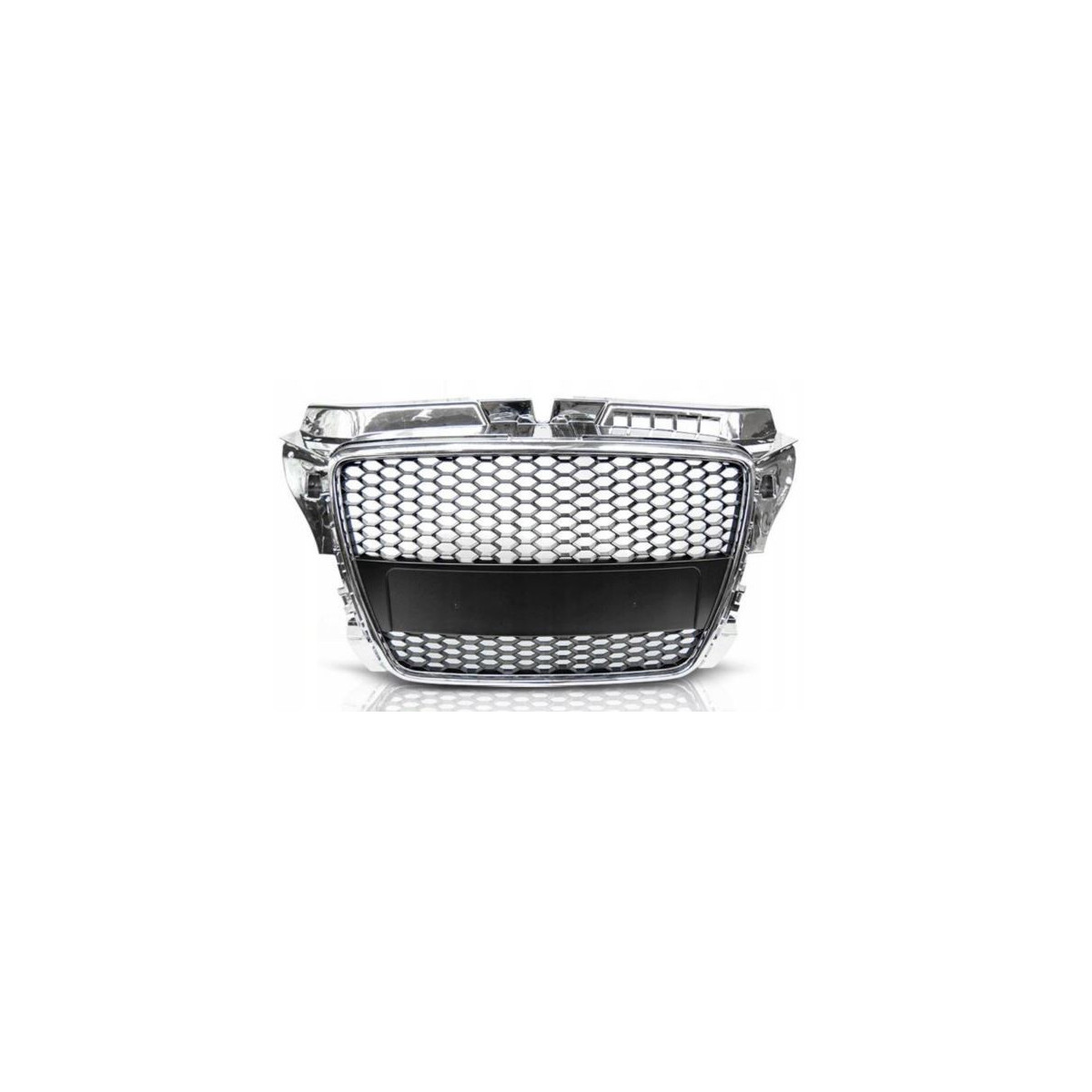 GRILL AUDI A3 (8P) RS-TYPE 4/08-7/12 CHROME