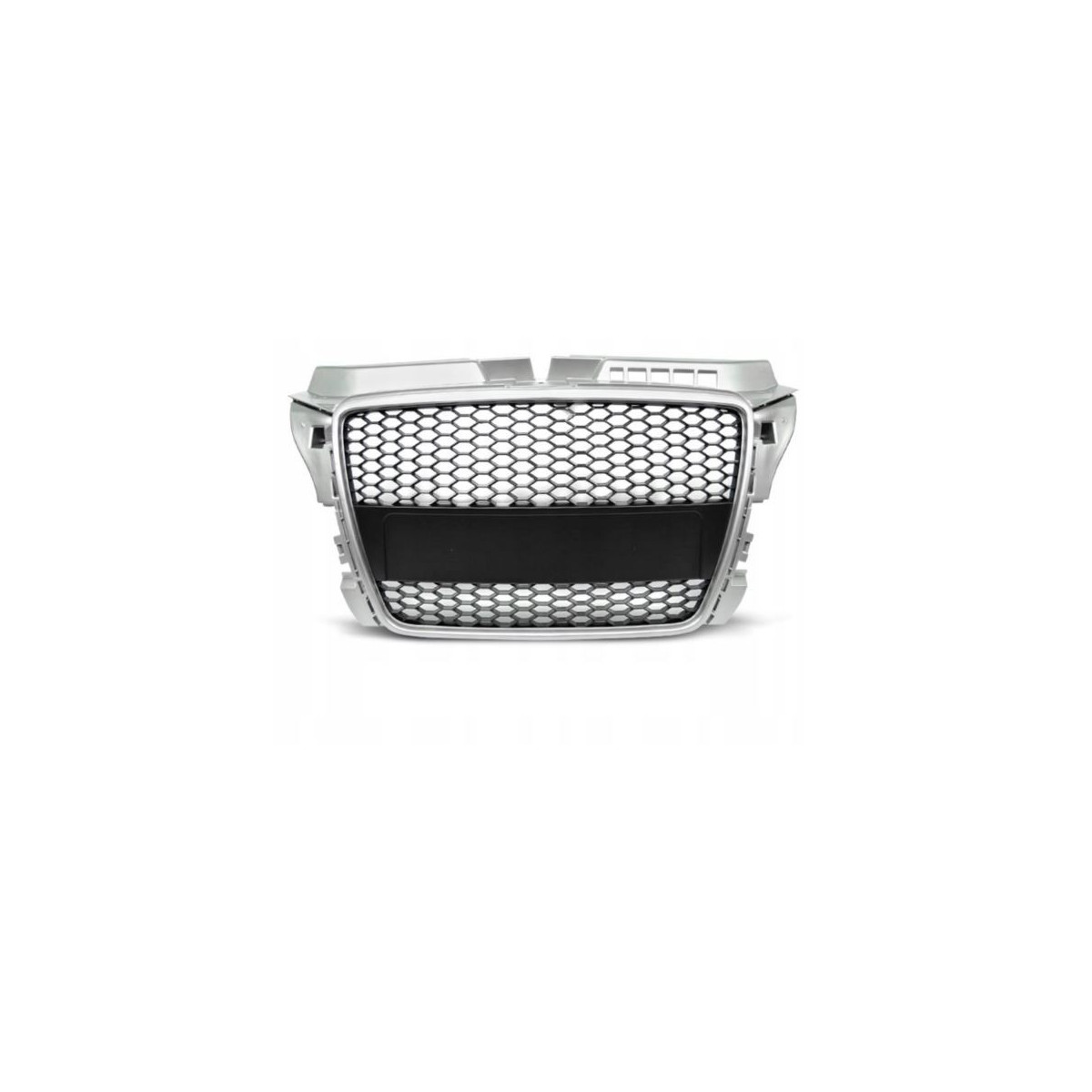 GRILL AUDI A3 (8P) RS-TYPE 4/08-7/12 SILVER