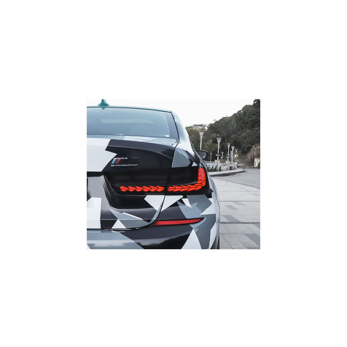 LAMPY TYLNE OLED BMW G20 2019- SEQ SMOKE DYNAMICZN