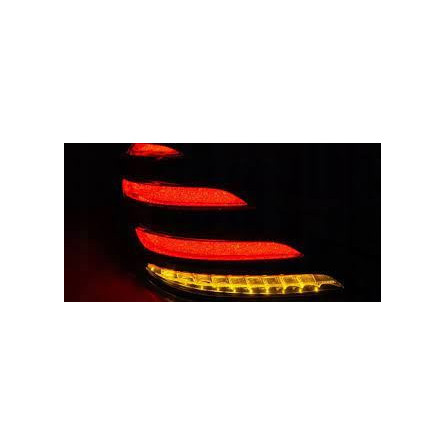 MERCEDES S-KLASA W222 13-17 RED WHITE LED DYNAMIC