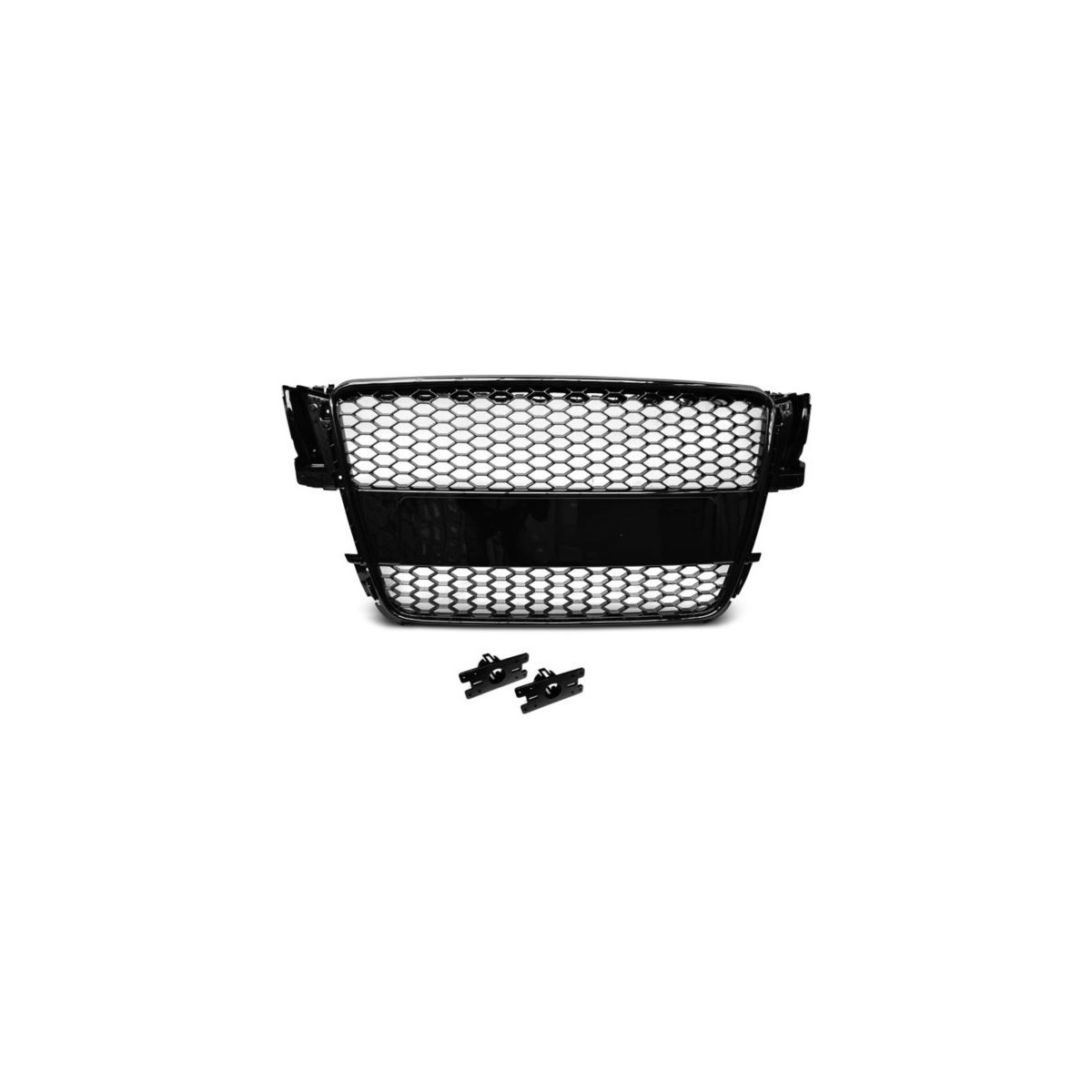 GRILL AUDI A5 07-06.11 GLOSSY BLACK RS-STYLE