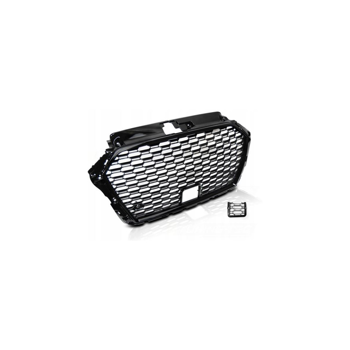 GRILL AUDI A3 8V 17- RS3 STYLE GLOSSY BLACK