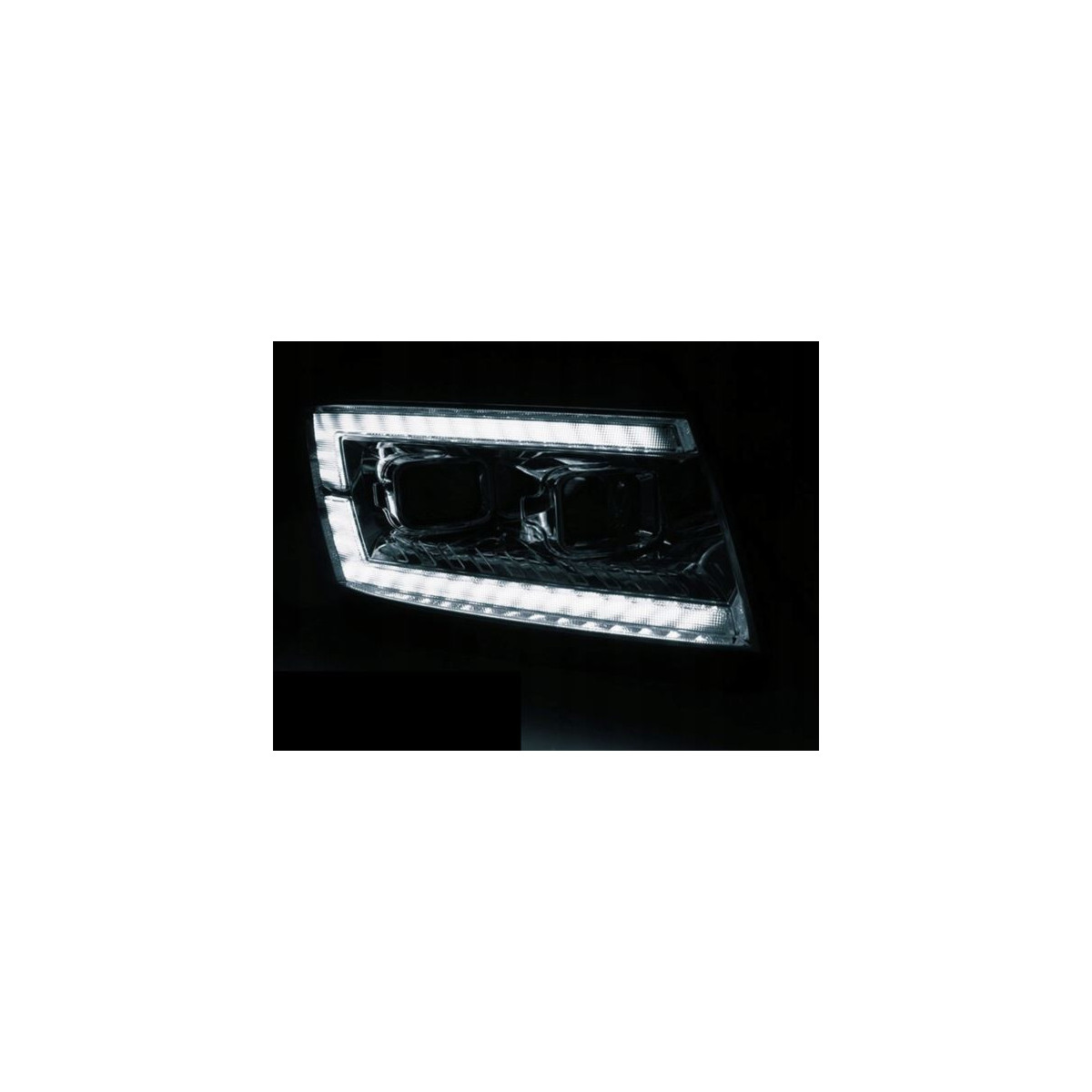 REFLEKTORY LED TUBE CHROME VW CRAFTER II 2017-
