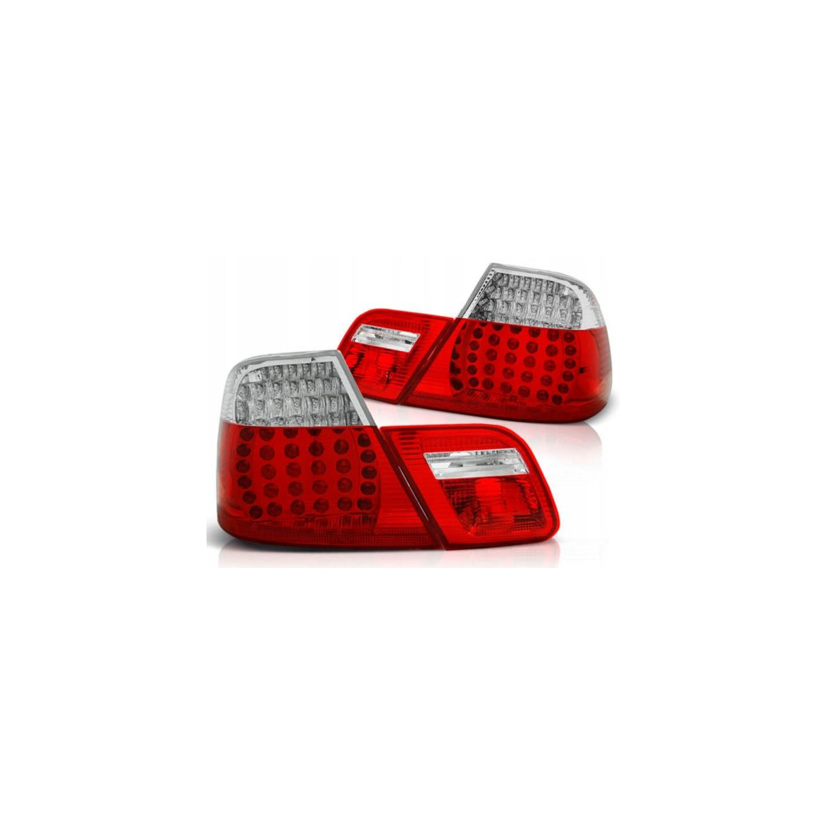 LAMPY  BMW E46 04.99-03.03 COUPE RED WHITE LED
