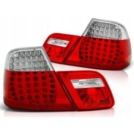 LAMPY  BMW E46 04.99-03.03 COUPE RED WHITE LED