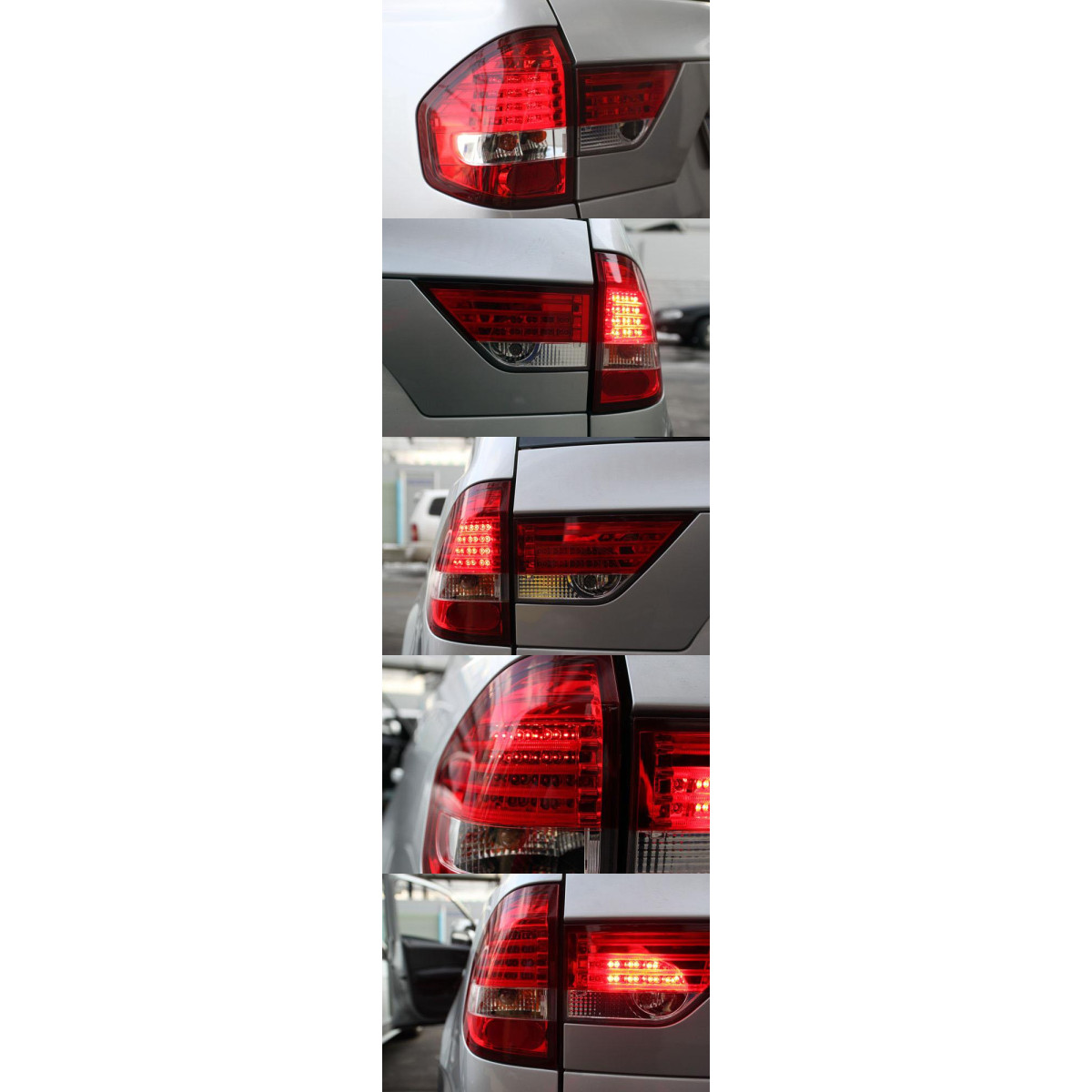 LAMPY TYLNE LED BMW E83 X3 1/04-10 RED WHITE