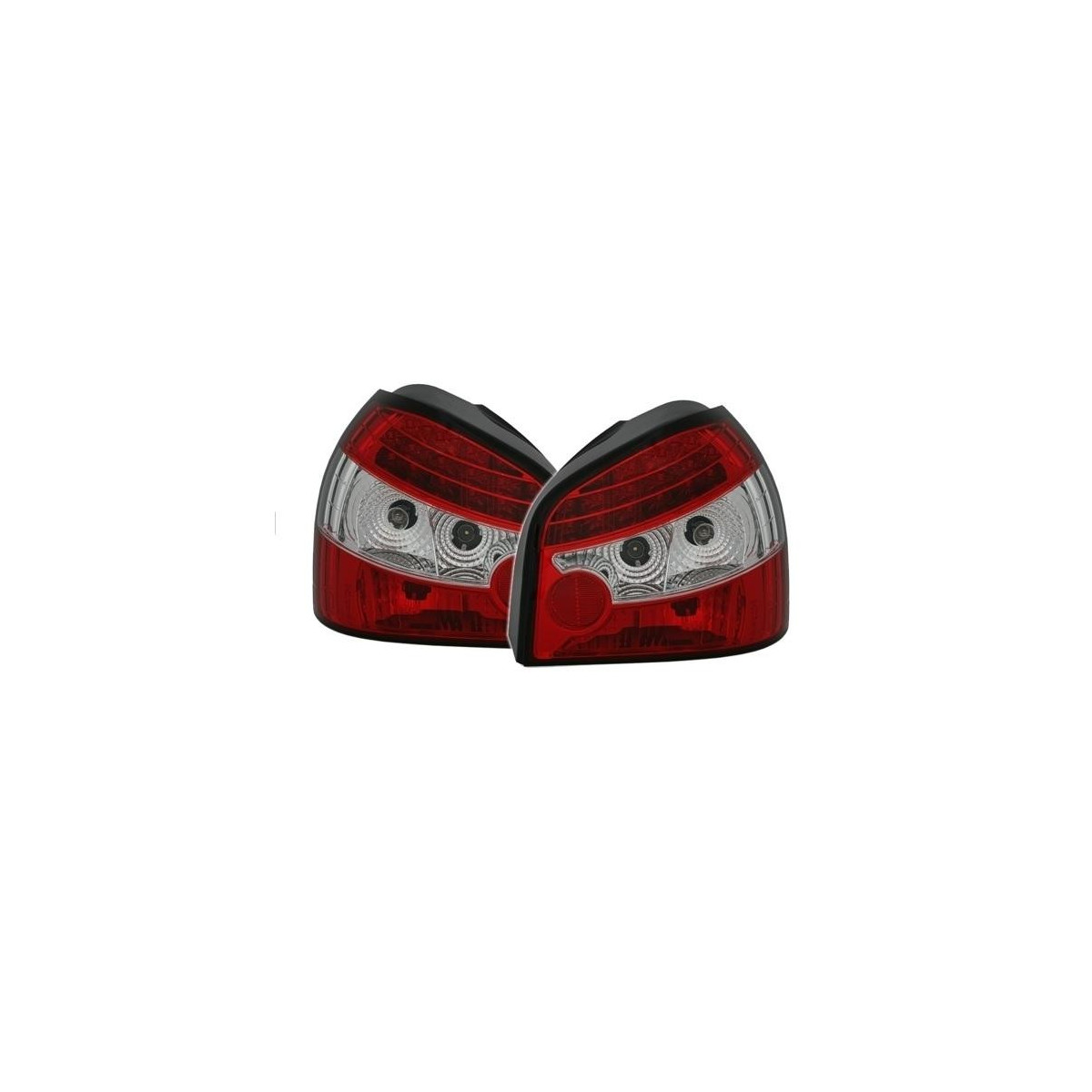 LAMPY DIODOWE AUDI A3 96-03 RED WHITE