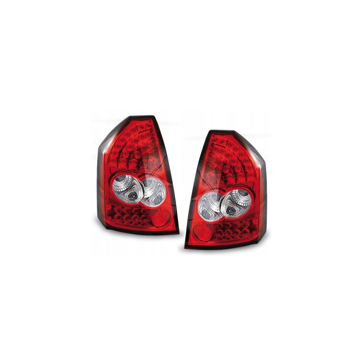 LAMPY DIODY CHRYSLER 300C SEDAN 04- RED WHITE LED